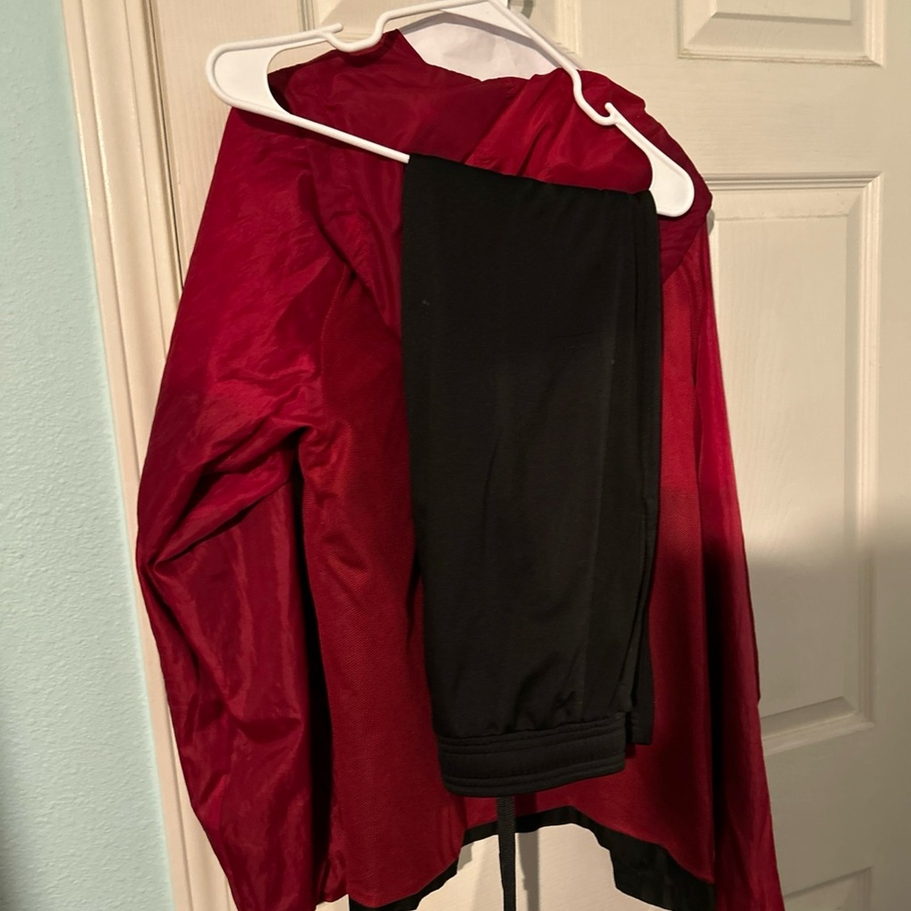 Red and Black Athletic Jacket